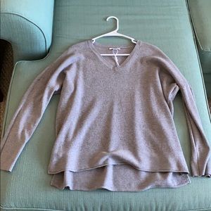 Cute gray womans sweater